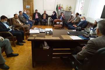 دیدار مدیر کل دامپزشکی استان خراسان رضوی با همکاران شبکه دامپزشکی شهرستان چناران به جهت معارفه رئیس 